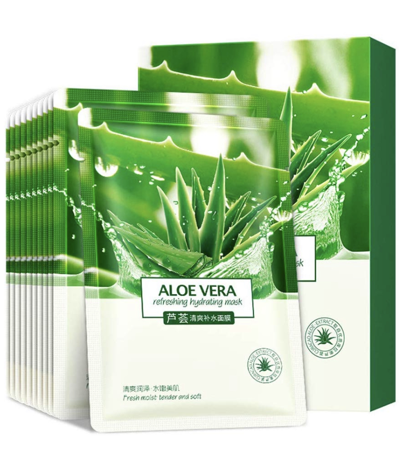 aloe face masks soothing to rosacea prone skin