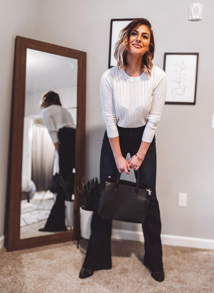 Flared Jeans outfit